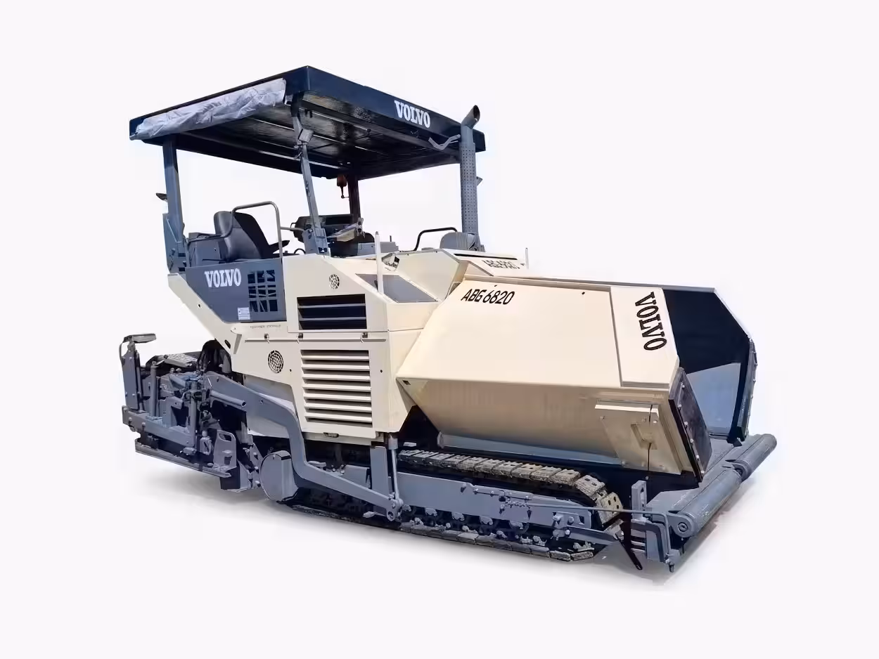 rozkładarka mas asfaltowych abg titan 6870 volvo remasz
